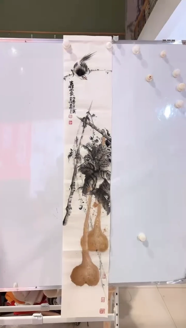 书法6月13日绘画大写意2.7平尺作品