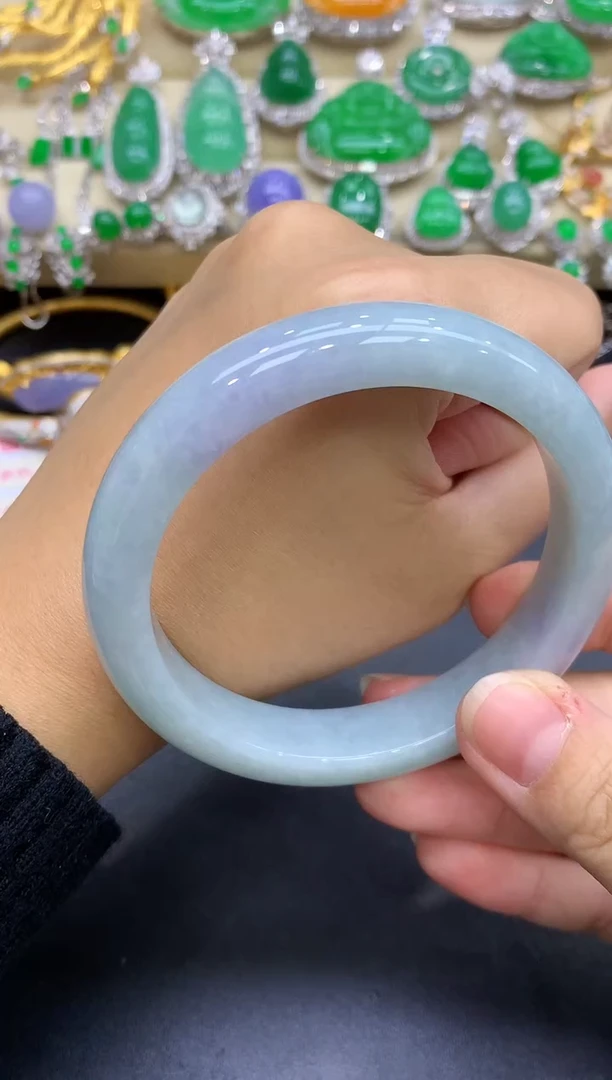 未镶嵌手镯翡翠148-中国好珍宝