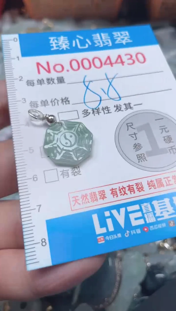 颈饰未镶嵌翡翠4430