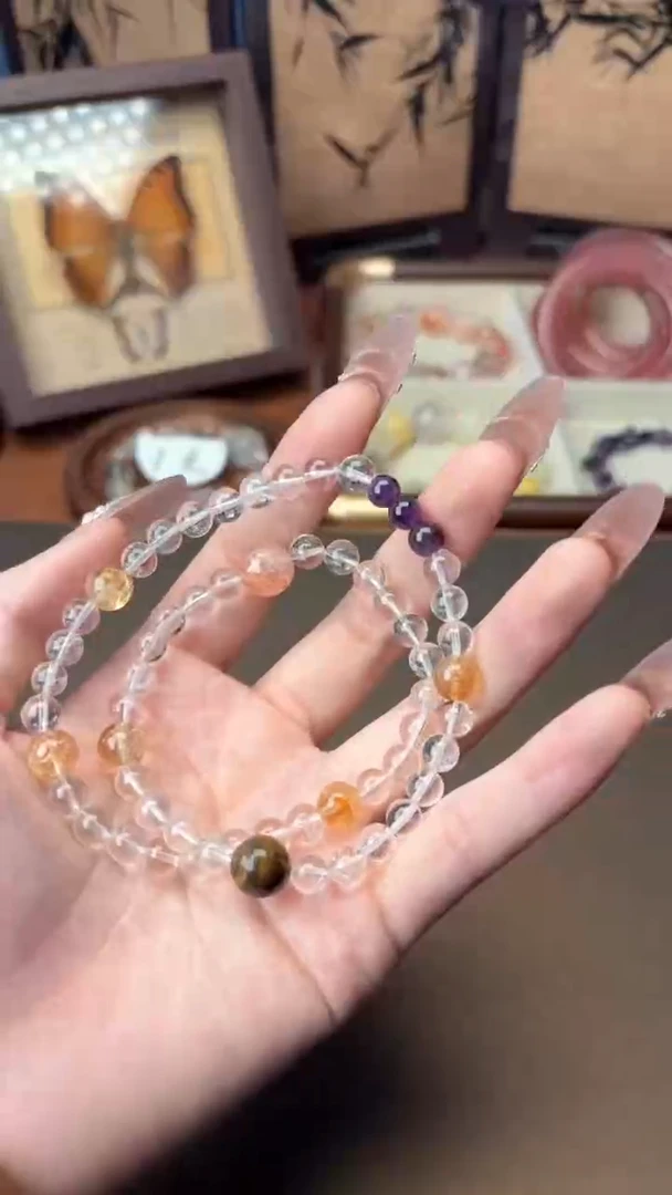 未镶嵌手串水晶1