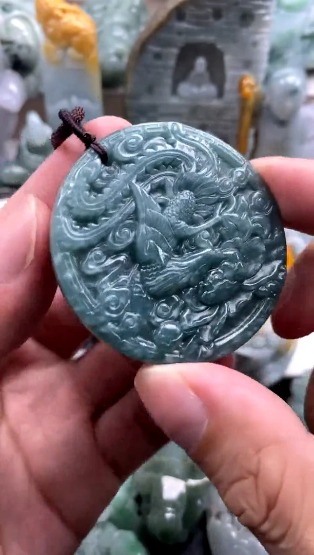 吊坠(不含链)未镶嵌翡翠1