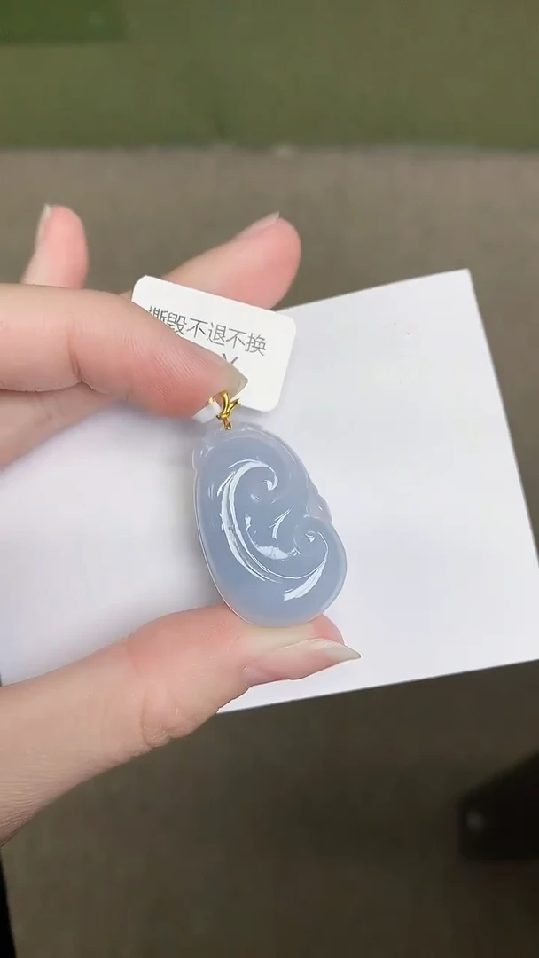 【闪购商品】翡翠颈饰18K金镶嵌543456358