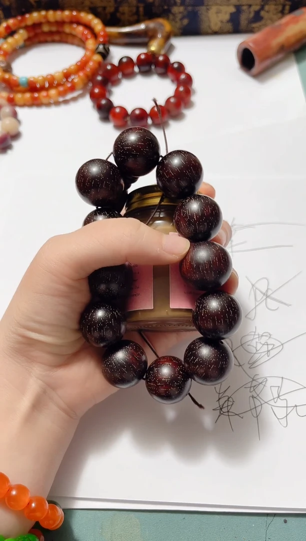 香榧木木质手串9