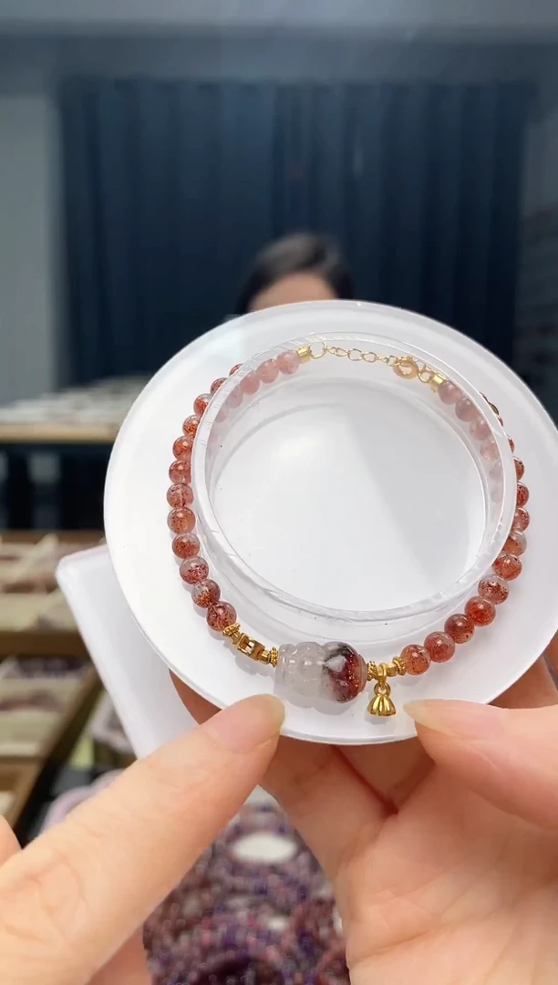 未镶嵌手串水晶超七 多样性发一