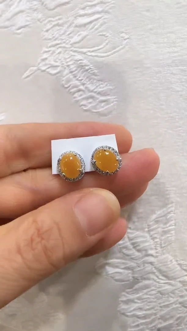 翡翠银S925镶嵌颈饰国风