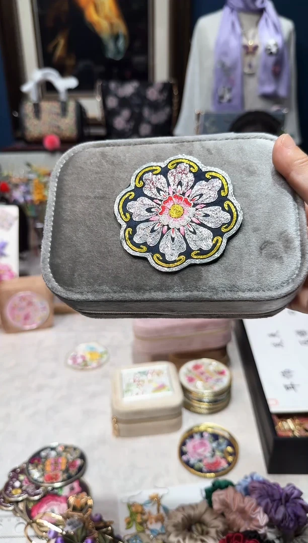 织绣是**吖国风美物非遗手工