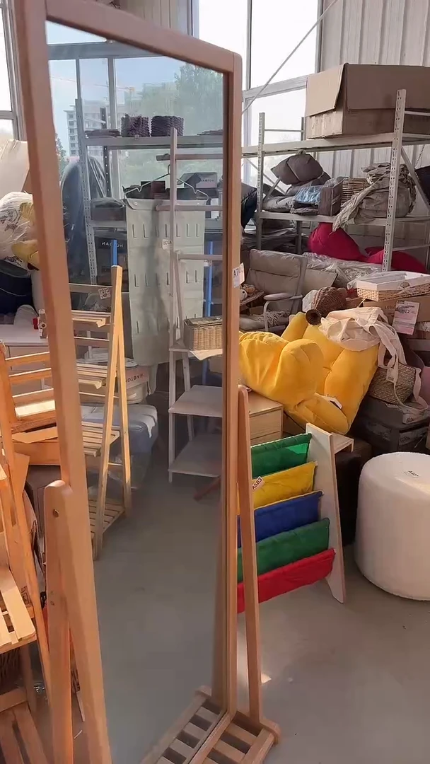 样品单品孤品榉木全身镜