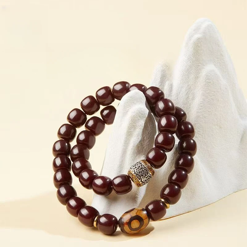 阳光专属福利 双圈1.2CM黑金菩提手串 MTX-0002