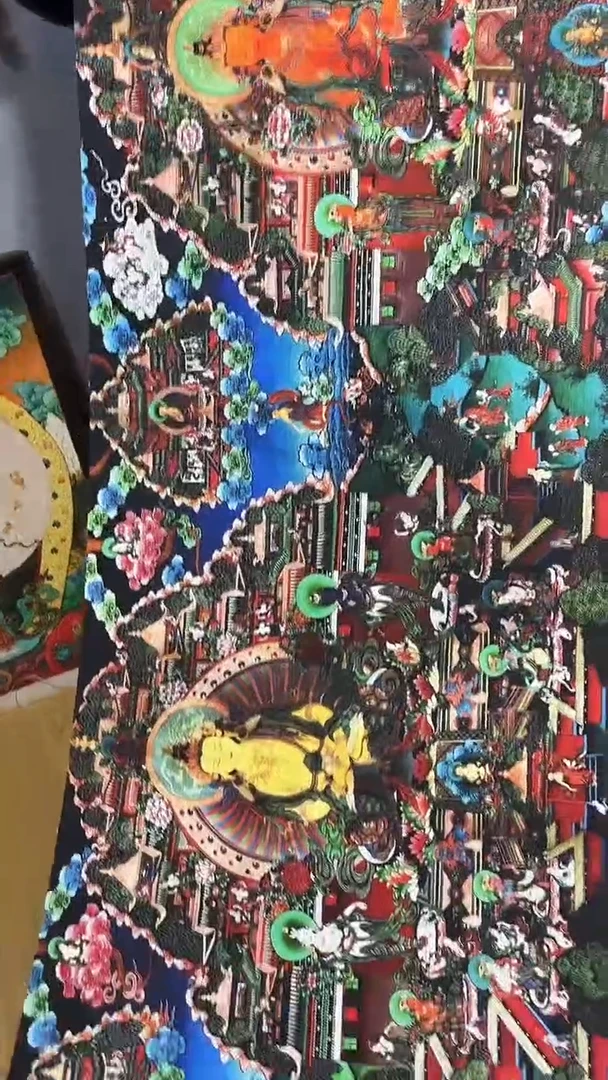 卷轴画卷轴唐卡商品
