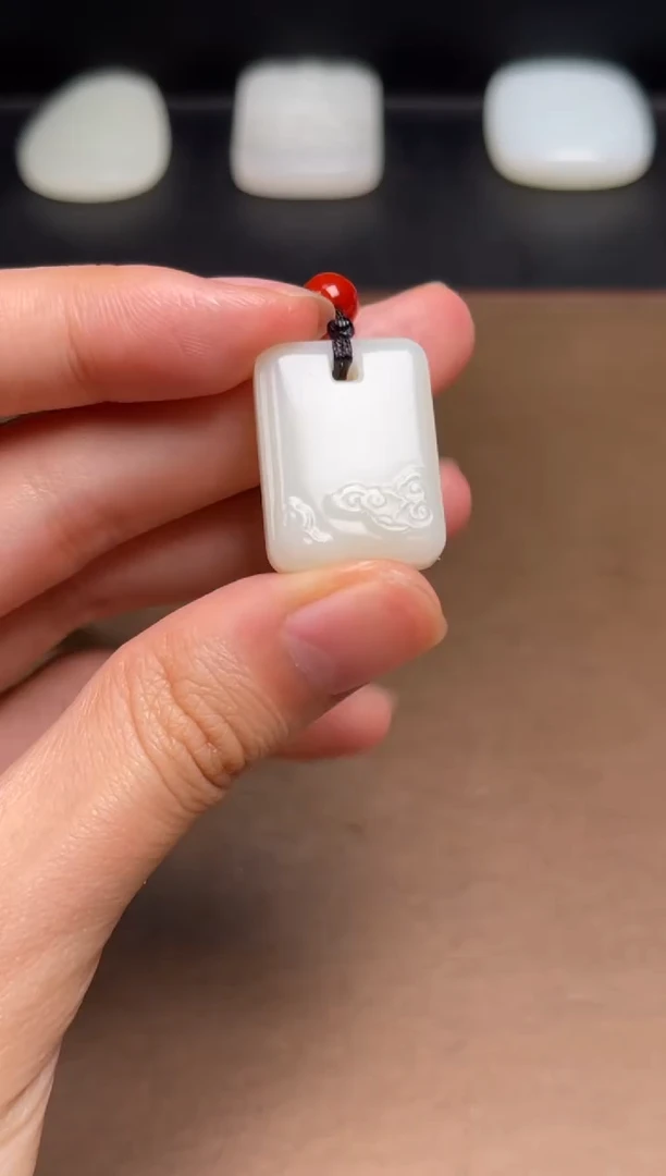 和田玉未镶嵌颈饰6