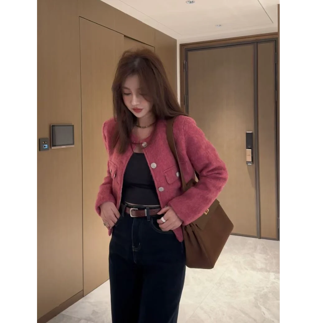 K10 小香风羽绒外套~千金气质感小香风外套 DK1002