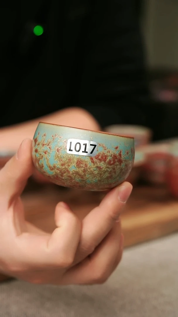 【闪购商品】瓷片钧瓷茶器茶具1017