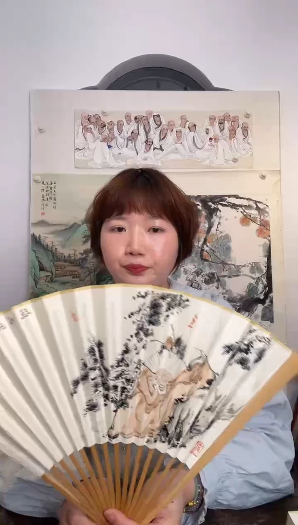 书法WX朱冬冬 折扇 1折扇