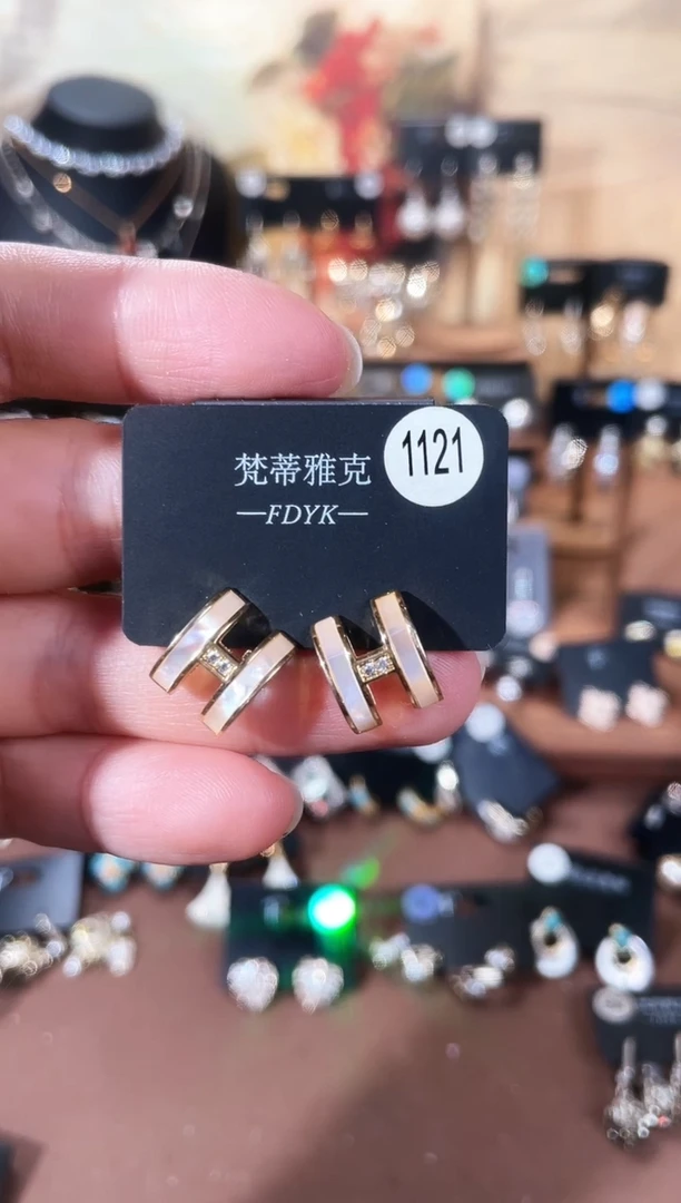 合金925银锆石梵1121