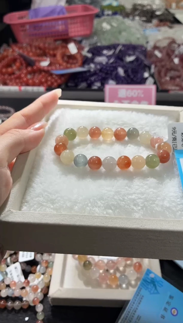 未镶嵌手链水晶343号 多样性发一T  10+