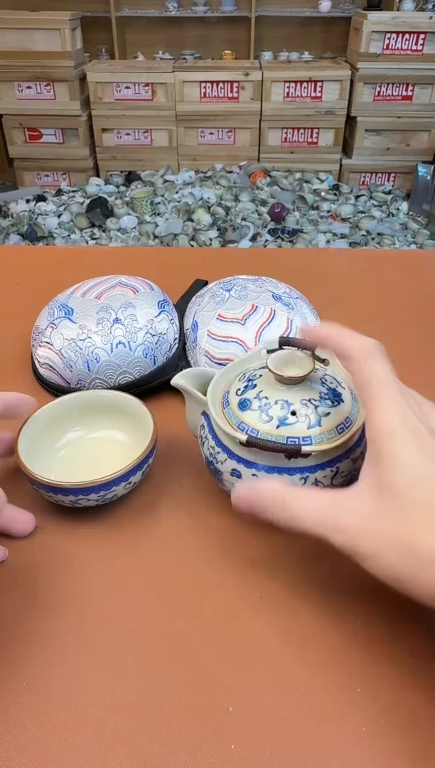 旅行有些茶具有瑕疵介意勿拍，直播样品清货都是孤品亏本卖