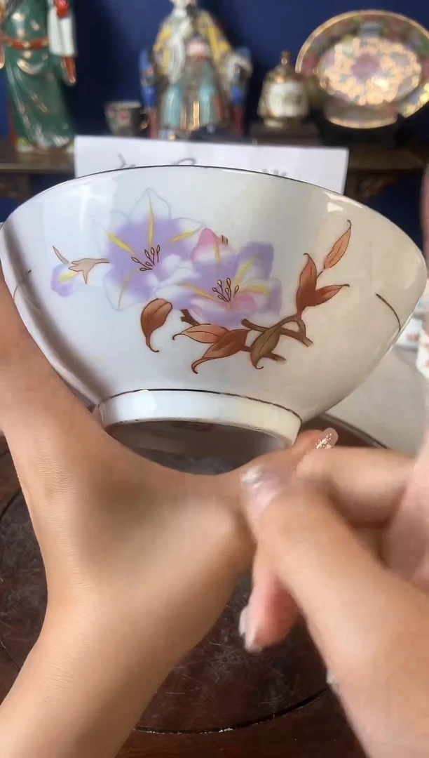 瓷片微瑕慎拍景德镇窑老厂瓷摆件