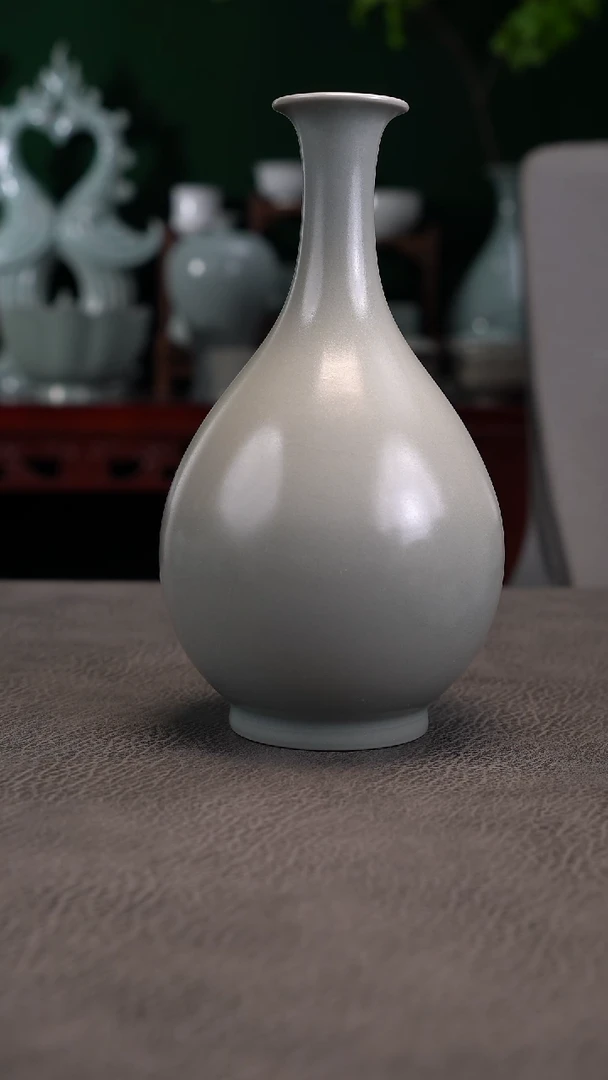 柴烧-玉壶春瓶一级品-二