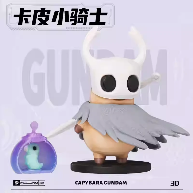 空洞骑士摆件磁吸变装3D打印装饰小玩具矮达水豚公仔新款手办周边