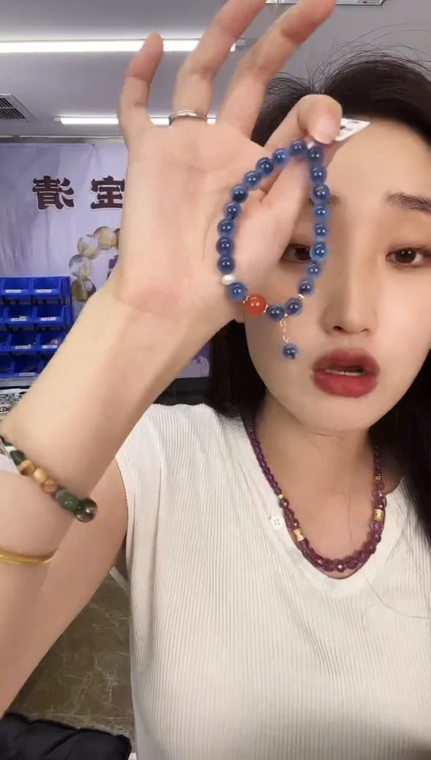 玛瑙/玉髓手链未镶嵌天然珠宝多样性发其一