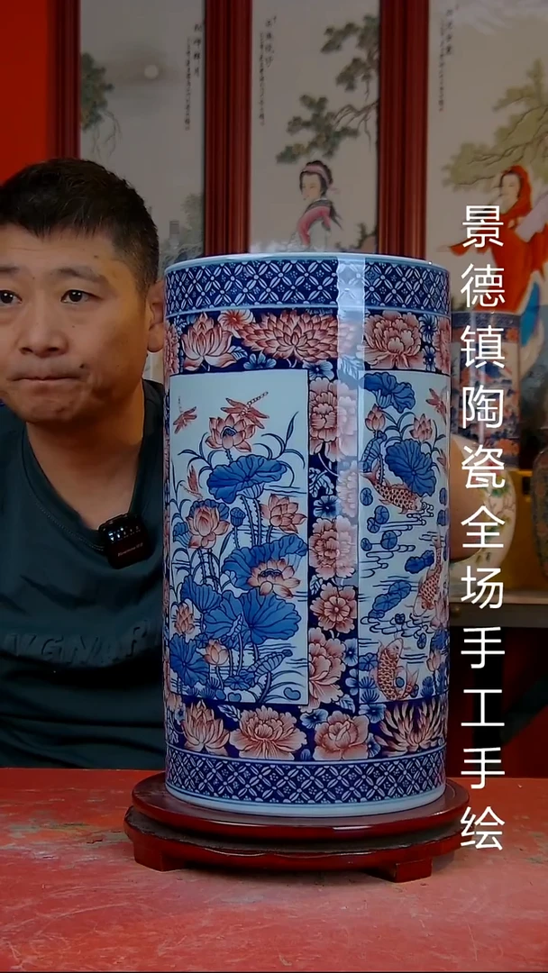摆件陶景德镇陶瓷 全场手工手绘