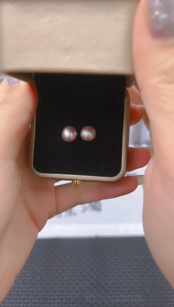 未镶嵌淡水珍珠耳饰ed1226