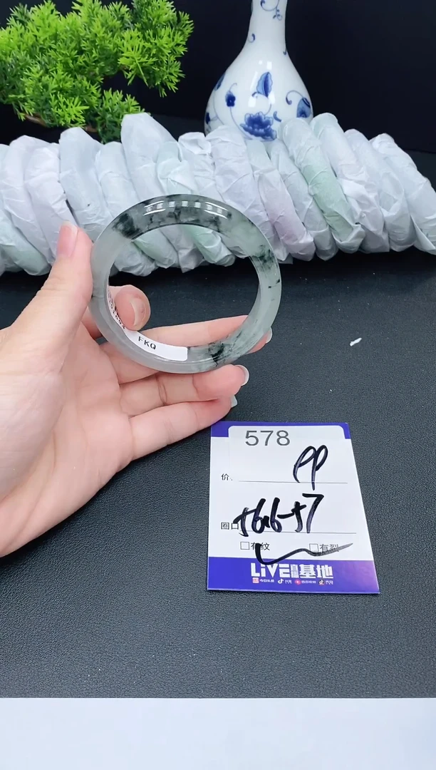 未镶嵌手镯翡翠578