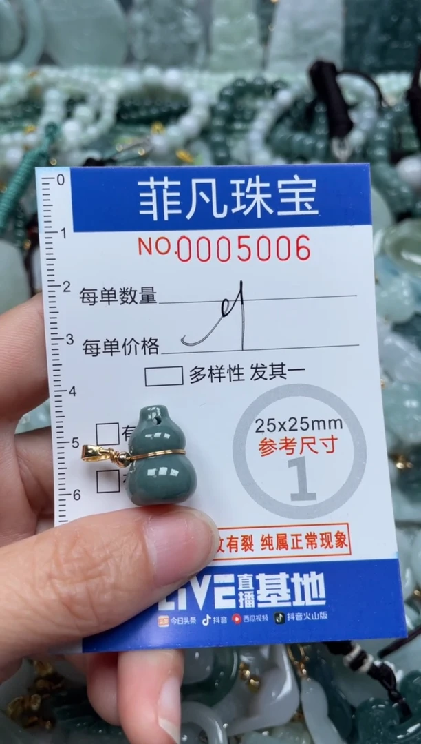 【闪购商品】翡翠颈饰未镶嵌00..5006