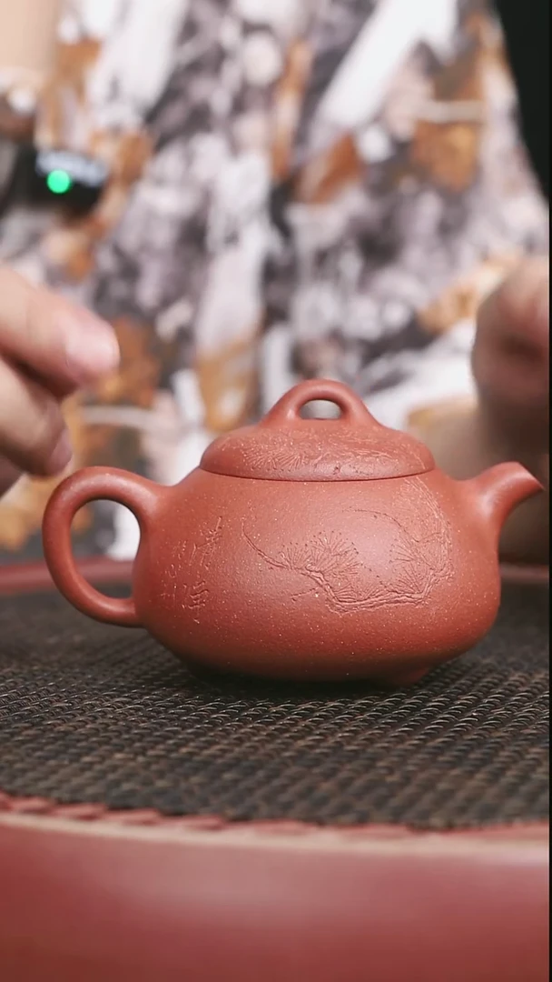 19号大红泥260CC椰瓢微瑕