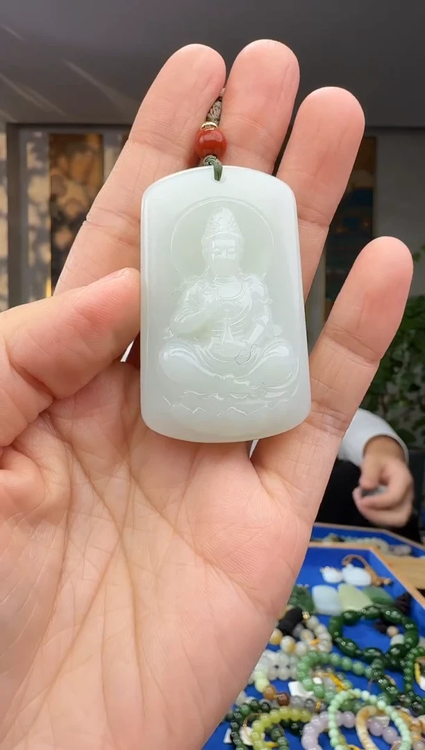 未镶嵌和田玉挂件拍一发一