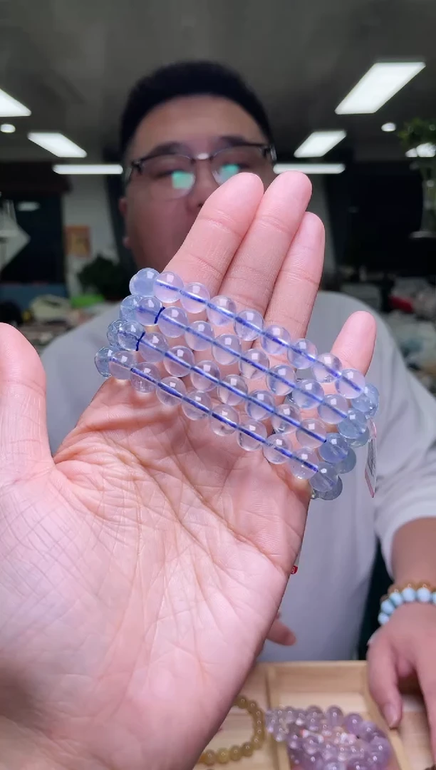 未镶嵌手链海蓝宝石8/126多样性发一件