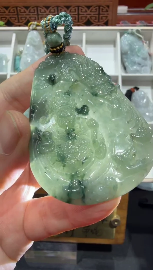 未镶嵌挂件翡翠A货翡翠多样性孤品