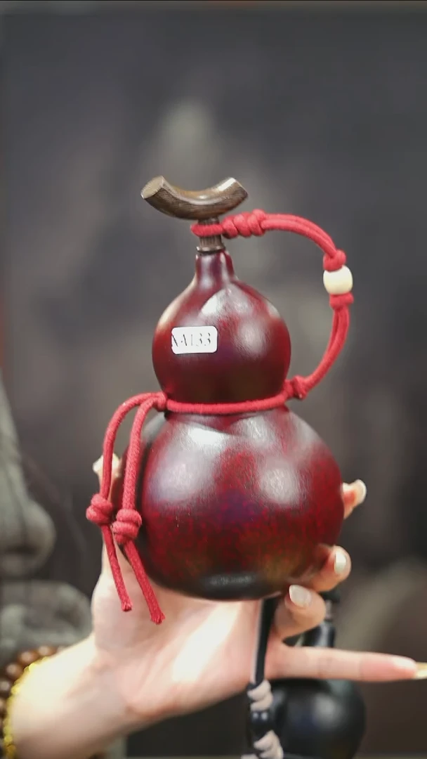 【闪购商品】XA133红色小容量酒葫芦随缘发