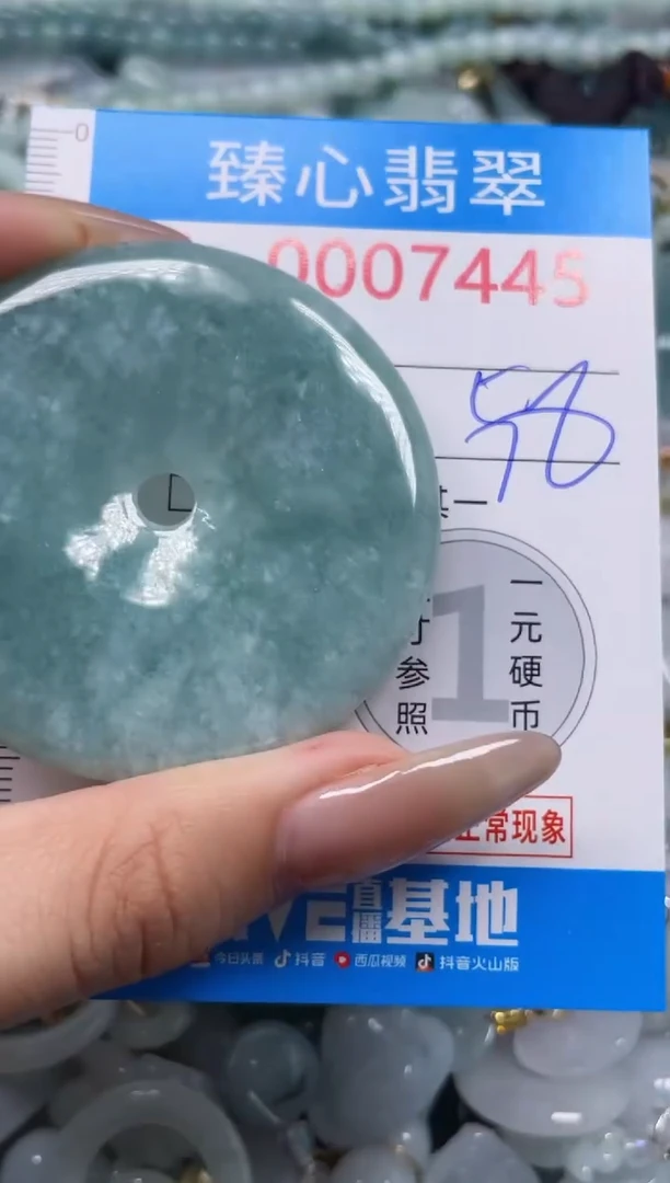 颈饰未镶嵌翡翠7445