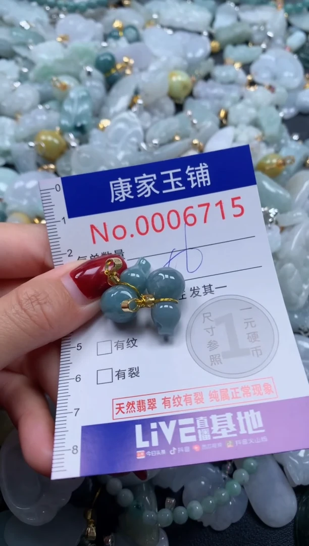 颈饰未镶嵌翡翠6715