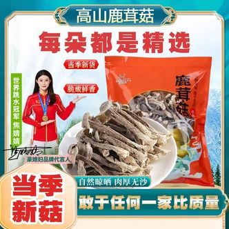 豪媳妇（22新鲜鹿茸菇）菇农自然晾晒好吃营养丰富煲汤