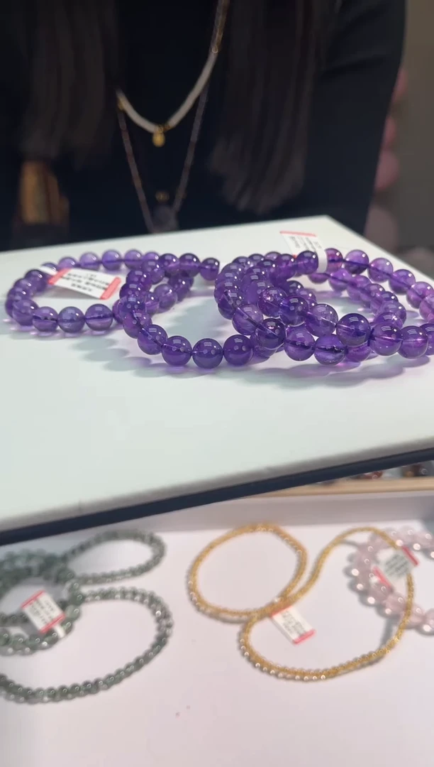 【闪购商品】水晶·未镶嵌46多样性发其一/紫水晶