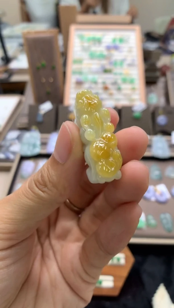 颈饰未镶嵌翡翠貔貅