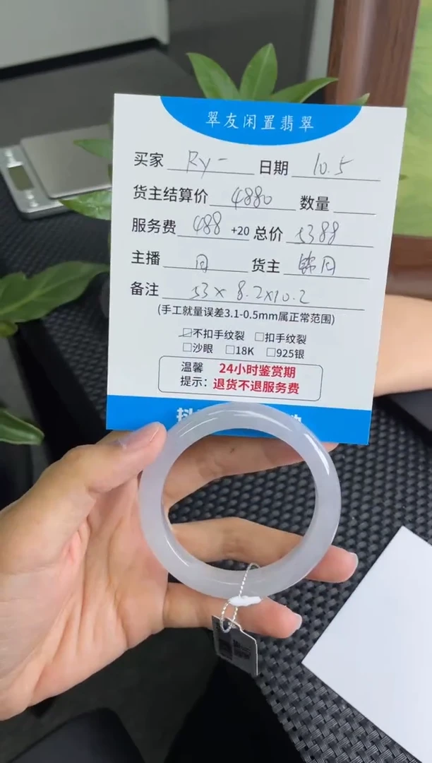 未镶嵌手镯翡翠R****o手镯