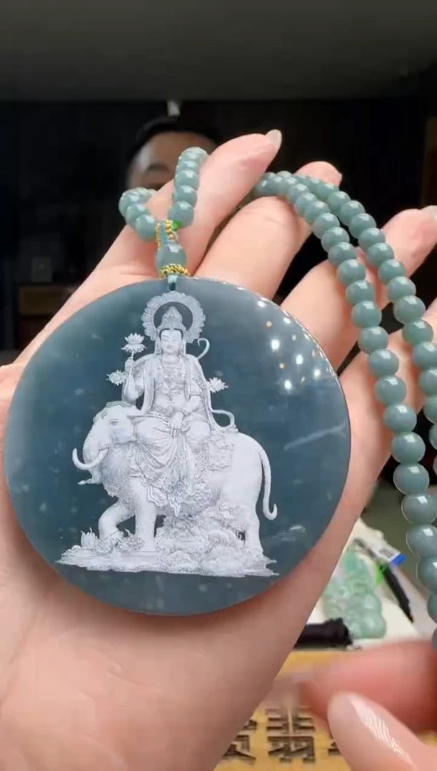 【闪购商品】翡翠吊坠(赠链)未镶嵌多样性发一YJ@@60B7J14249