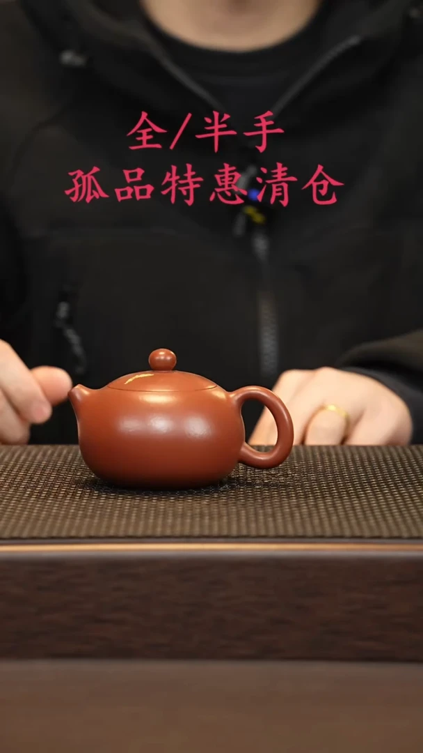 茶壶紫砂紫砂源头精品手工作品7719