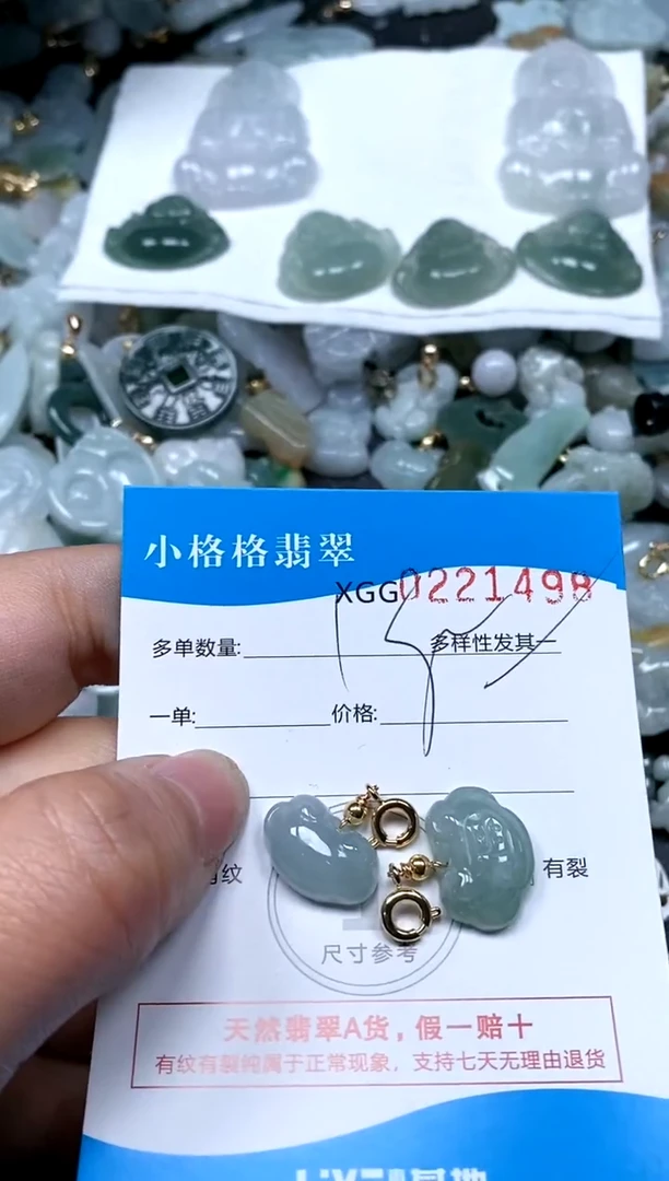 【闪购商品】翡翠颈饰未镶嵌闪购商品0221498