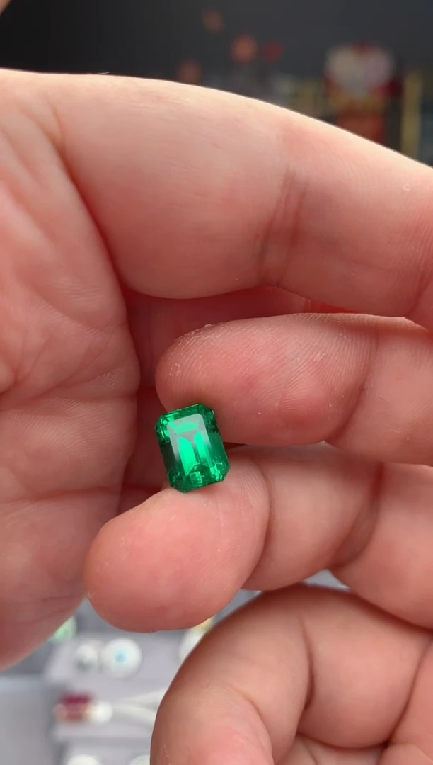 【闪购商品】祖母绿裸石未镶嵌3ct   祖母绿