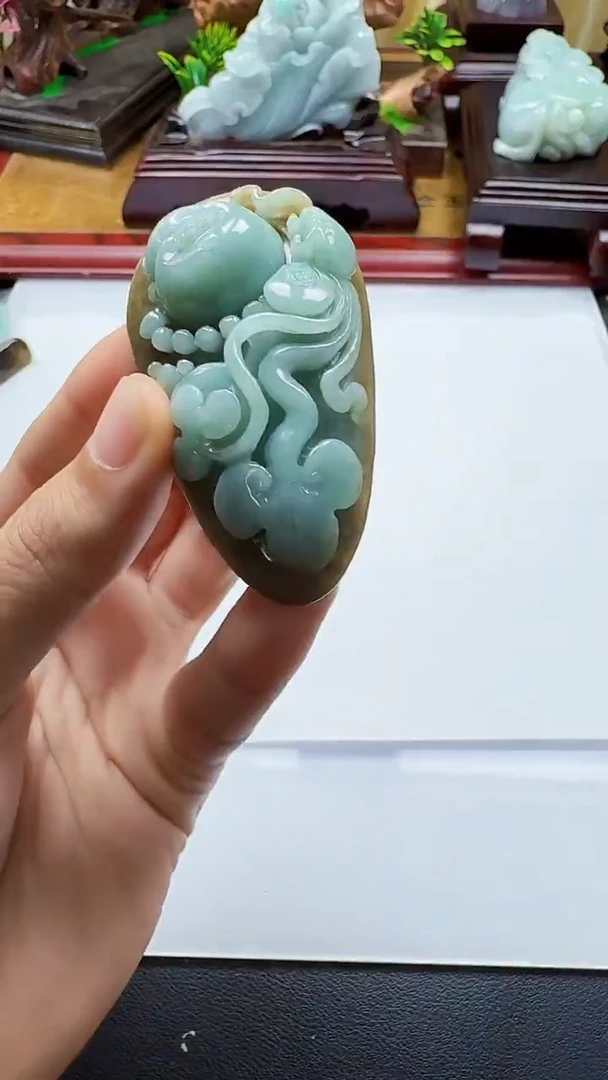 吊坠(不含链)未镶嵌翡翠1