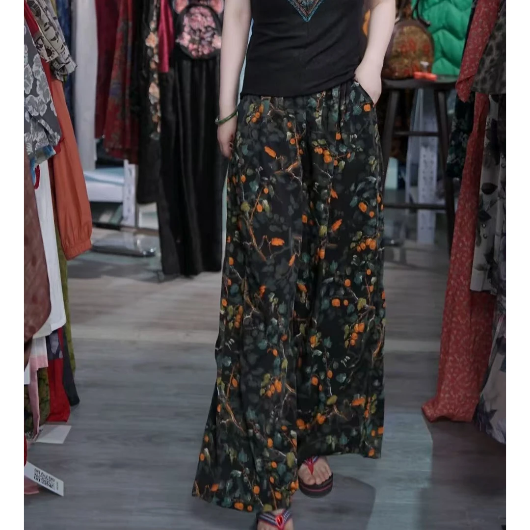 百搭时尚潮流休闲气质显瘦轻奢女款休闲裤1237