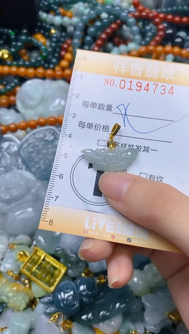 翡翠未镶嵌颈饰闪购0194734