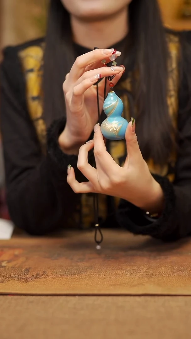 【闪购商品】787宴禾堂天然漆艺小葫芦--68