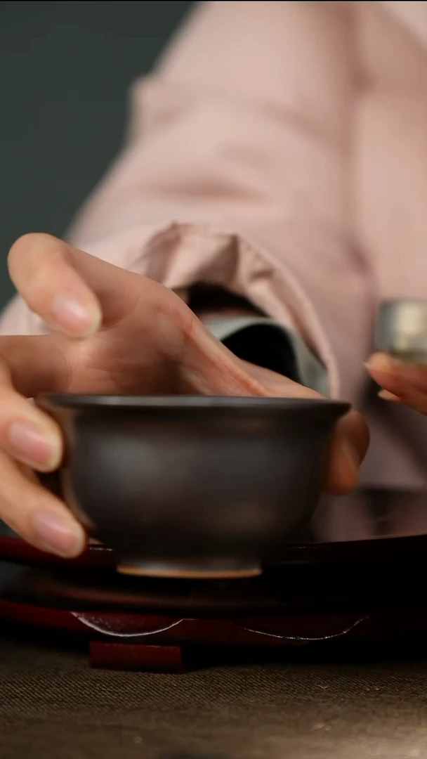 全品  紫金 压手杯