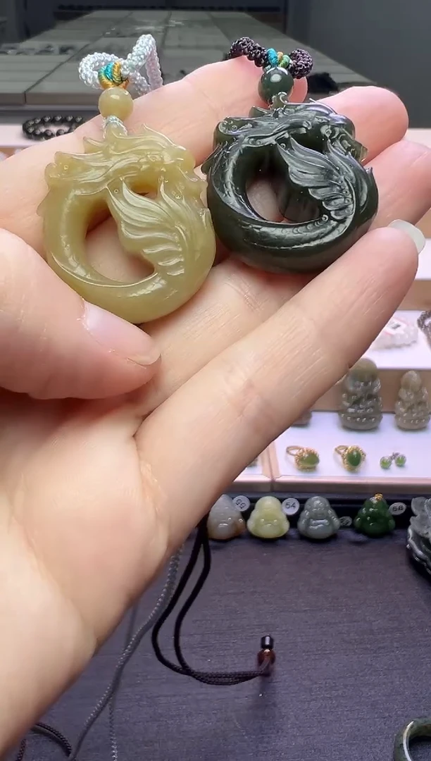 颈饰未镶嵌和田玉248号链接多样性发一