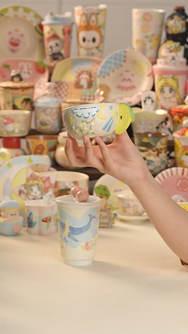 其他景德镇釉下彩手绘设计师款陶瓷